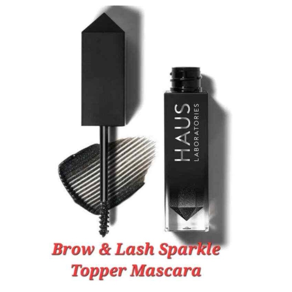 HAUS LABORATORIES Risqué Brow & Lash Sparkle Topper in Drama - NEW SEALED - Picture 3 of 6
